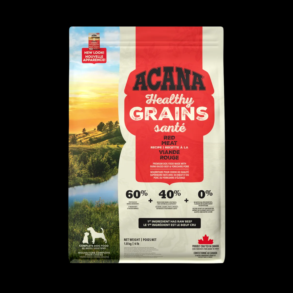 ACANA Healthy Grains Ranch-Raised Red Meat