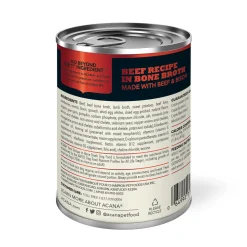 ACANA Wet Dog Food Beef Recipe in Bone Broth 363g