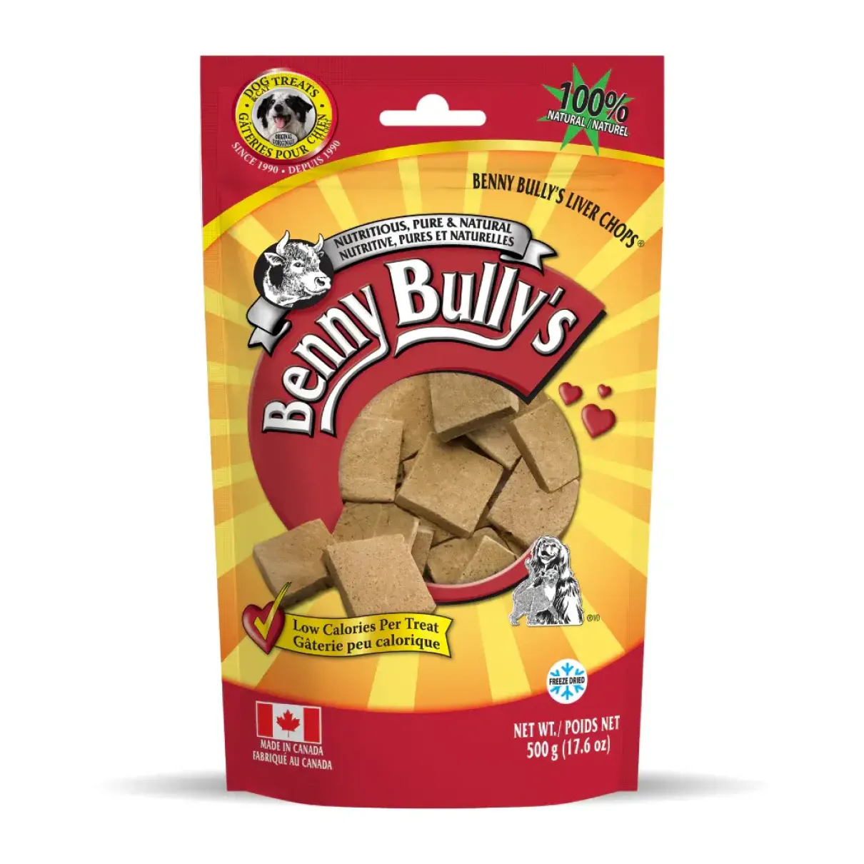 Benny Bully's Liver Chops Original 500g