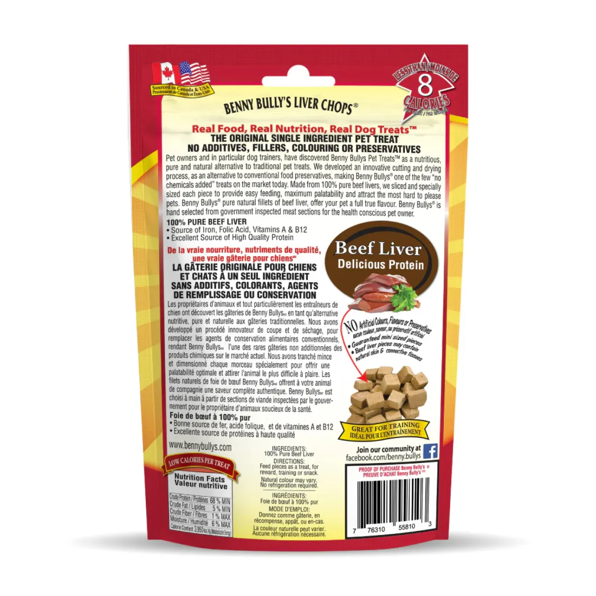 Benny Bully's Liver Mini Bits 148g