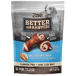 Better than Rawhide Mini Bones BBQ Chicken Flavour 10 pack 234g