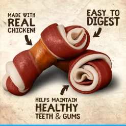 Better than Rawhide Mini Bones BBQ Chicken Flavour 10 pack 234g
