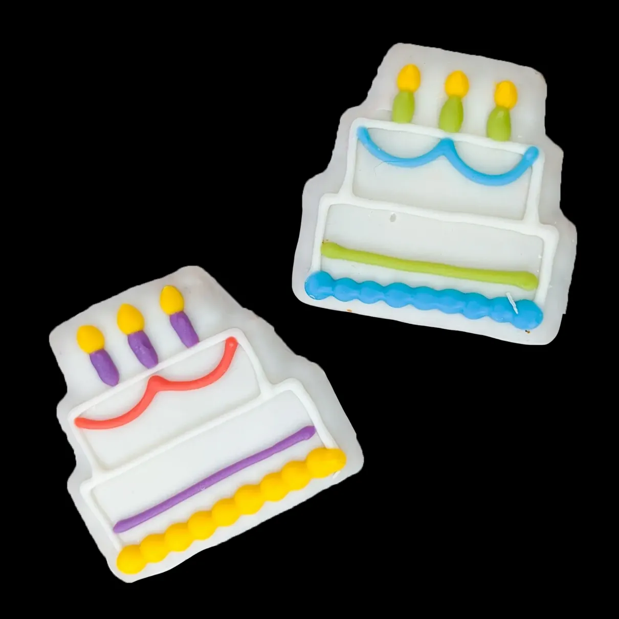 Birthday Cakes Dog Cookie