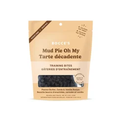 Bocce's Bakery Mud Pie Oh My Peanut Butter, Carob & Vanilla Training Bites 6oz