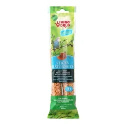 Budgie Sticks - Honey Flavour - 60 g (2 oz), 2-pack