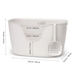 Catit Loo Litter Box with Scoop