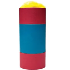 Colourful Cardboard Chew-nels with Nesting material - Medium
