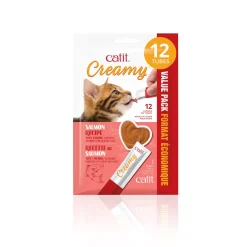 Creamy Lickable Cat Treat Salmon 12 Pack