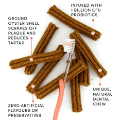 Crumps Plaque Busters Advanced Whole Mouth Dental Sticks 7" 10pk