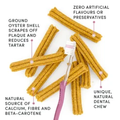 Crumps Plaque Busters Original Dental Sticks 3.5" 18pk