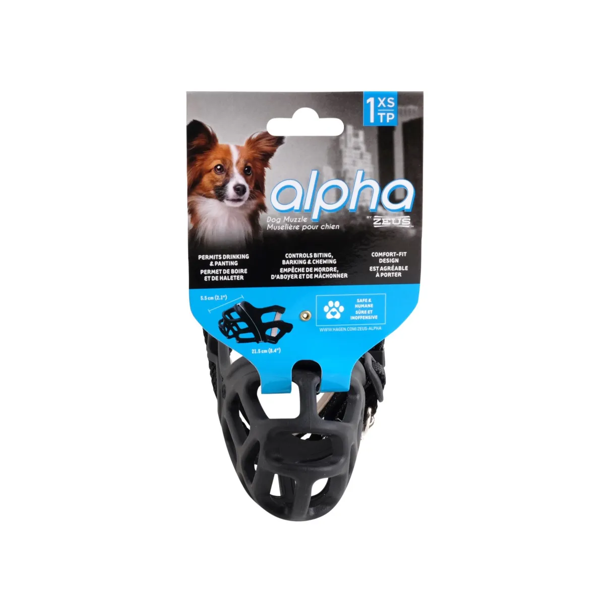 Dog Muzzle Size 1 X-Small