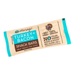 Etta Says! Meat Snack Bar Turkey & Bacon Dog Treat 42g