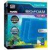 Fluval AquaClear 20 Bio-Foam Filter Insert - Blue - 3 pack