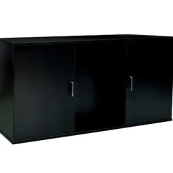 Fluval Aquarium Cabinet (55 Gallon) - 48.78" x 13.25" x 26" (124 cm x 33.7 cm x 66 cm) - Black