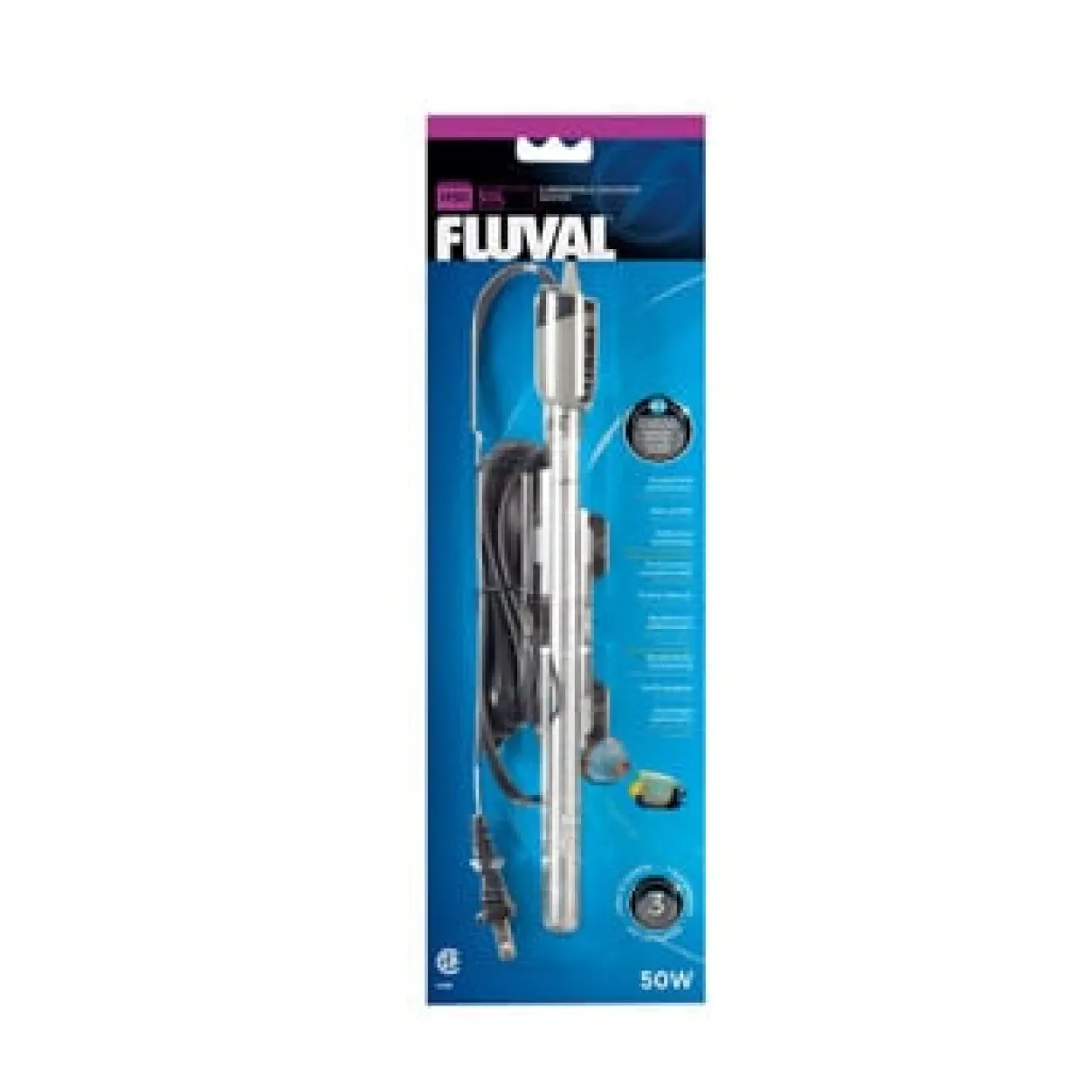 Fluval M50 Submersible Heater - 50 W