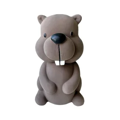 Foufit Heritage Forest Friends Chew Beaver Dog Toy