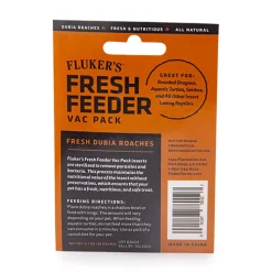 Fresh Feeder Vac Pack Fresh Dubia Roaches 0.7oz