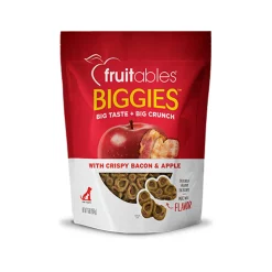 Fruitables Biggies - Crispy Bacon & Apple Dog Treat 16oz