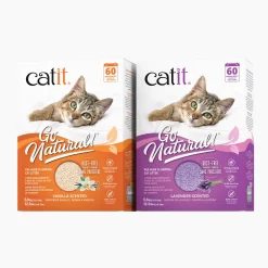 Go Natural! Pea Husk Clumping Cat Litter Lavender 5.6kg