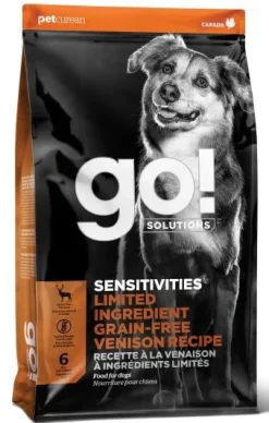 Go! Solutions Sensitivities Limited Ingredient Grain Free Venison Recipe 22lb