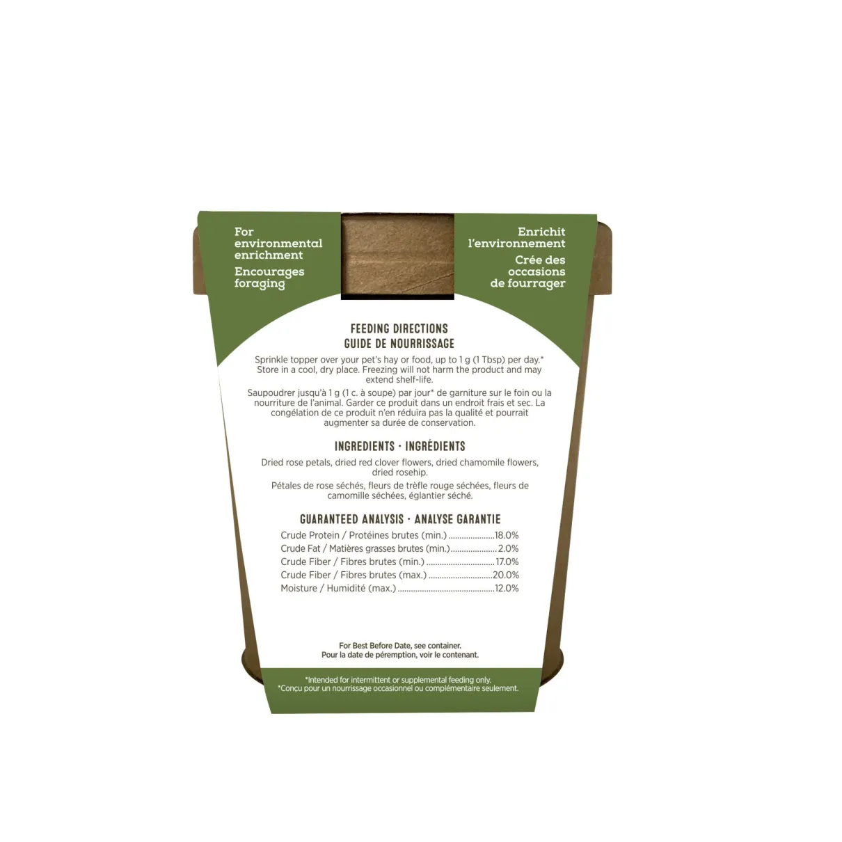 Green Gourmet Toppers - Botanicals - 35 g (1.2 oz)