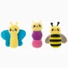 Hugsmart Fuzzy Friendz Puppy Garden Little Insects 3pk