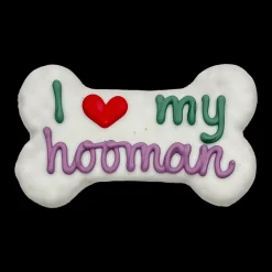 I ❤️ my Hooman 6" Bone Dog Cookie
