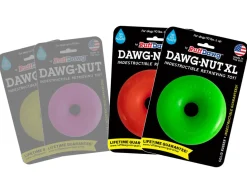 Indestructible Rubber Dawg-Nut Assorted XL 4.5"x1.75"