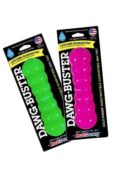 Indestructible Rubber Dawg-Buster Assorted Regular 8.5"x2.5"