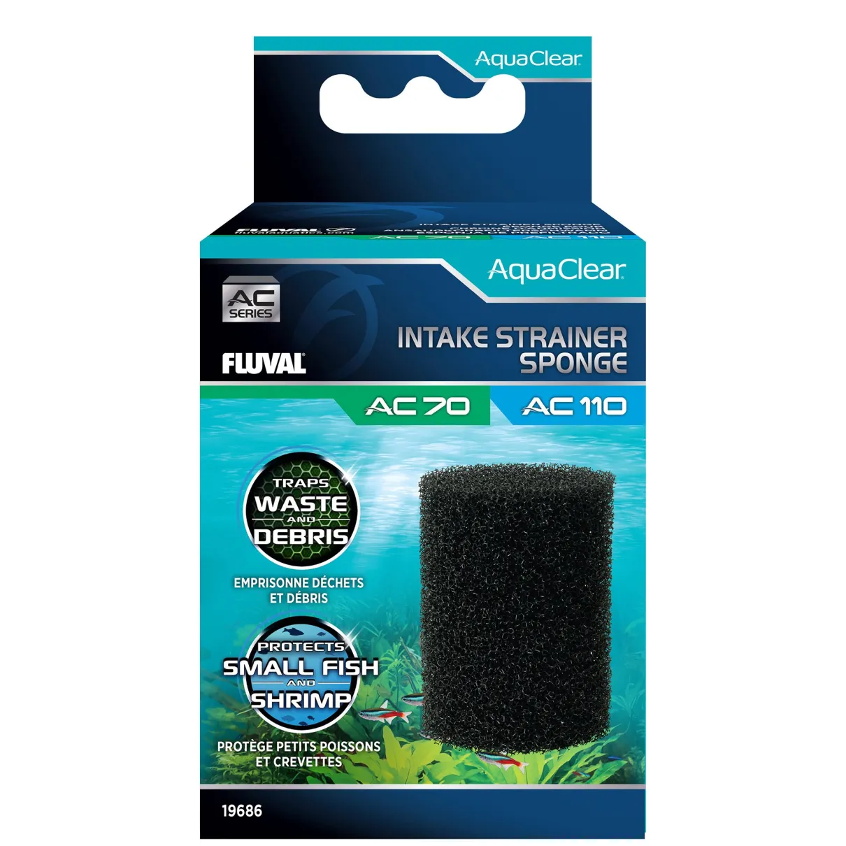 Intake Strainer Sponge for AquaClear AC70/AC110 Power Filter