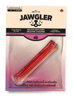 Jawgler Fruit Explosion Gelatin Dog Chew Medium