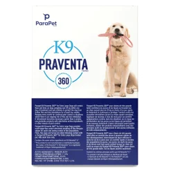 K9 Praventa 360 Flea & Tick Treatment - Extra Large Dogs over 25 kg - 6 Tubes