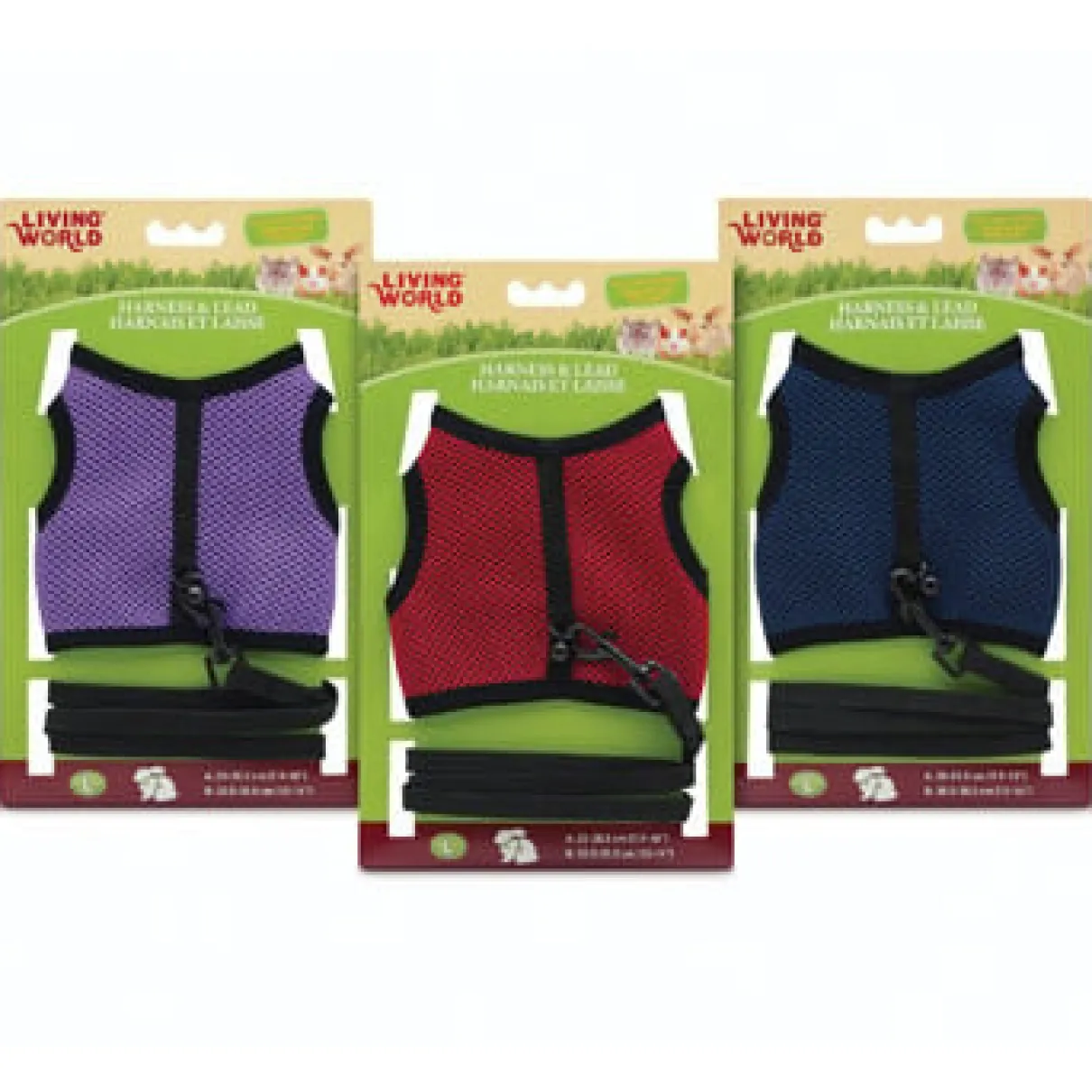 Large Harness and Lead Set - Assorted Colors - Large