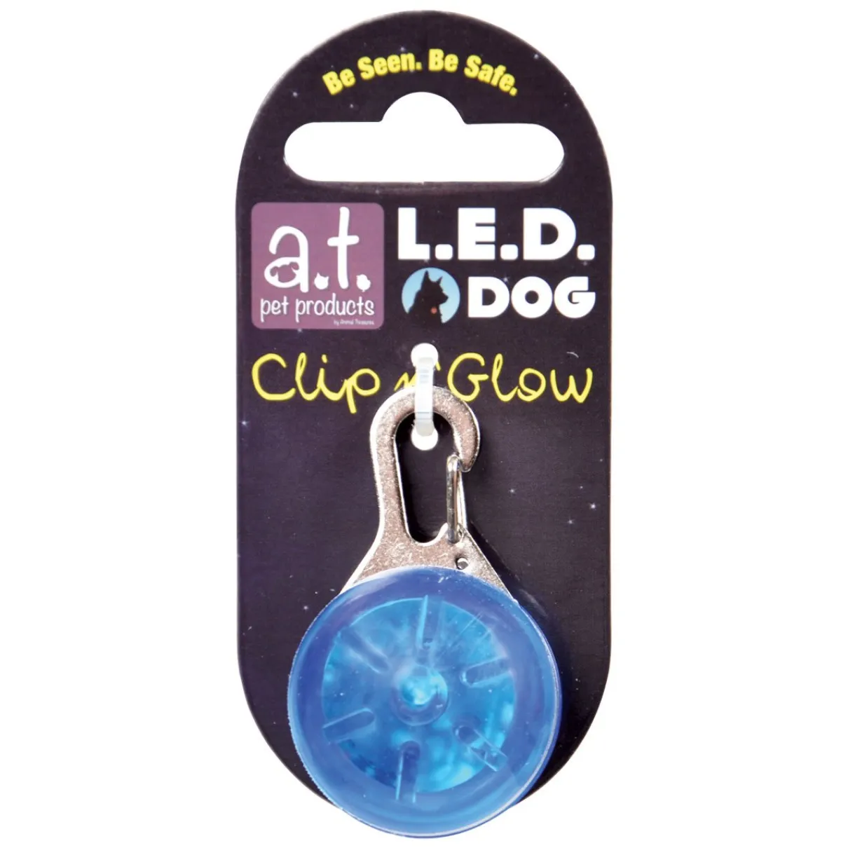LED Clip n' Glow Tag Blue