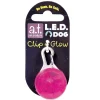 LED Clip n' Glow Tag Pink