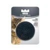 LeSalon Essentials Cat Round Rubber Grooming Brush - Charcoal - 3 in dia.