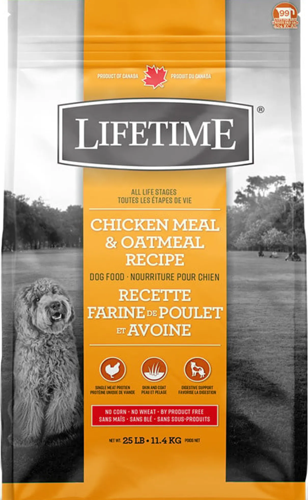 Lifetime Chicken & Oatmeal 11.4kg