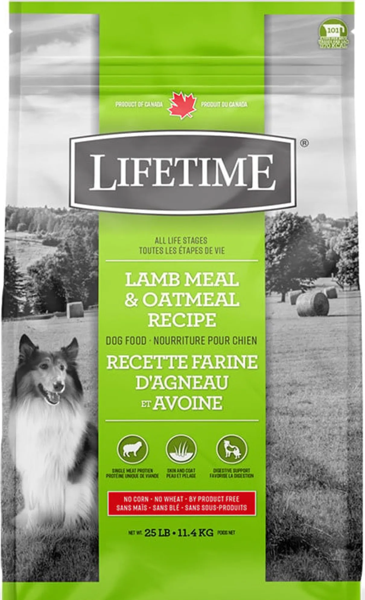 Lifetime Lamb & Oatmeal 11.4kg
