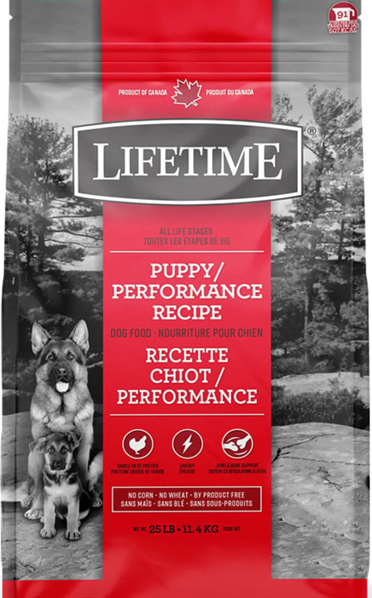 Lifetime Puppy/Performance 11.4kg