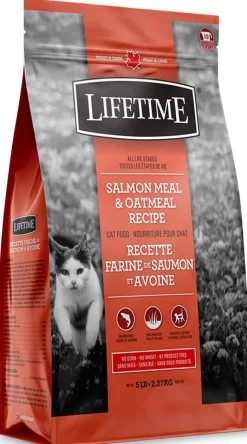 Lifetime Salmon & Oatmeal Cat 2.27kg