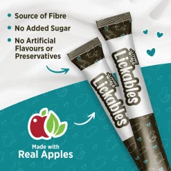 Living World Lickables Small Animal Treat Apple Flavour 5 Tubes