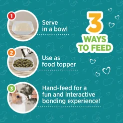 Living World Lickables Small Animal Treat Basil Flavour 5 Tubes