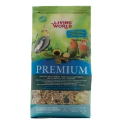 Living World Premium Mix for Cockatiels and Lovebirds - 908 g (2 lbs)