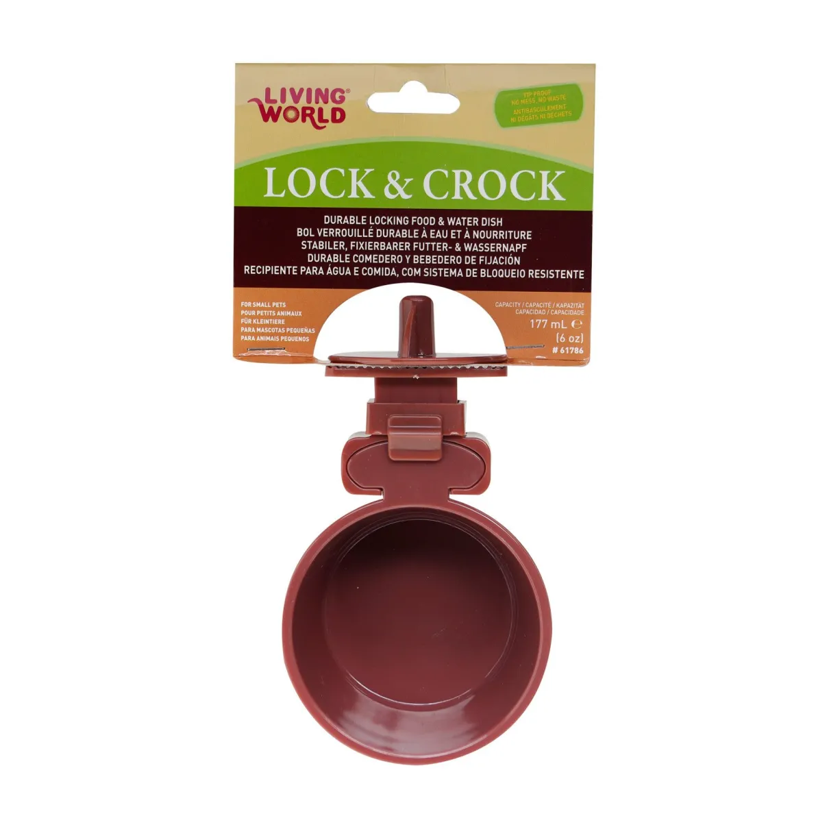 Lock & Crock Dish - Burgundy Plum 177ml (6oz)