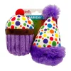 Lulubelles Tiny Tuffs It's My Barkday Pupcake & Party Hat - 2pk