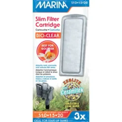 Marina Bio Clear Cartridge for Slim Filters - 3 pack