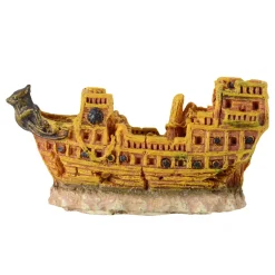 Mini Ship Aquarium Ornament