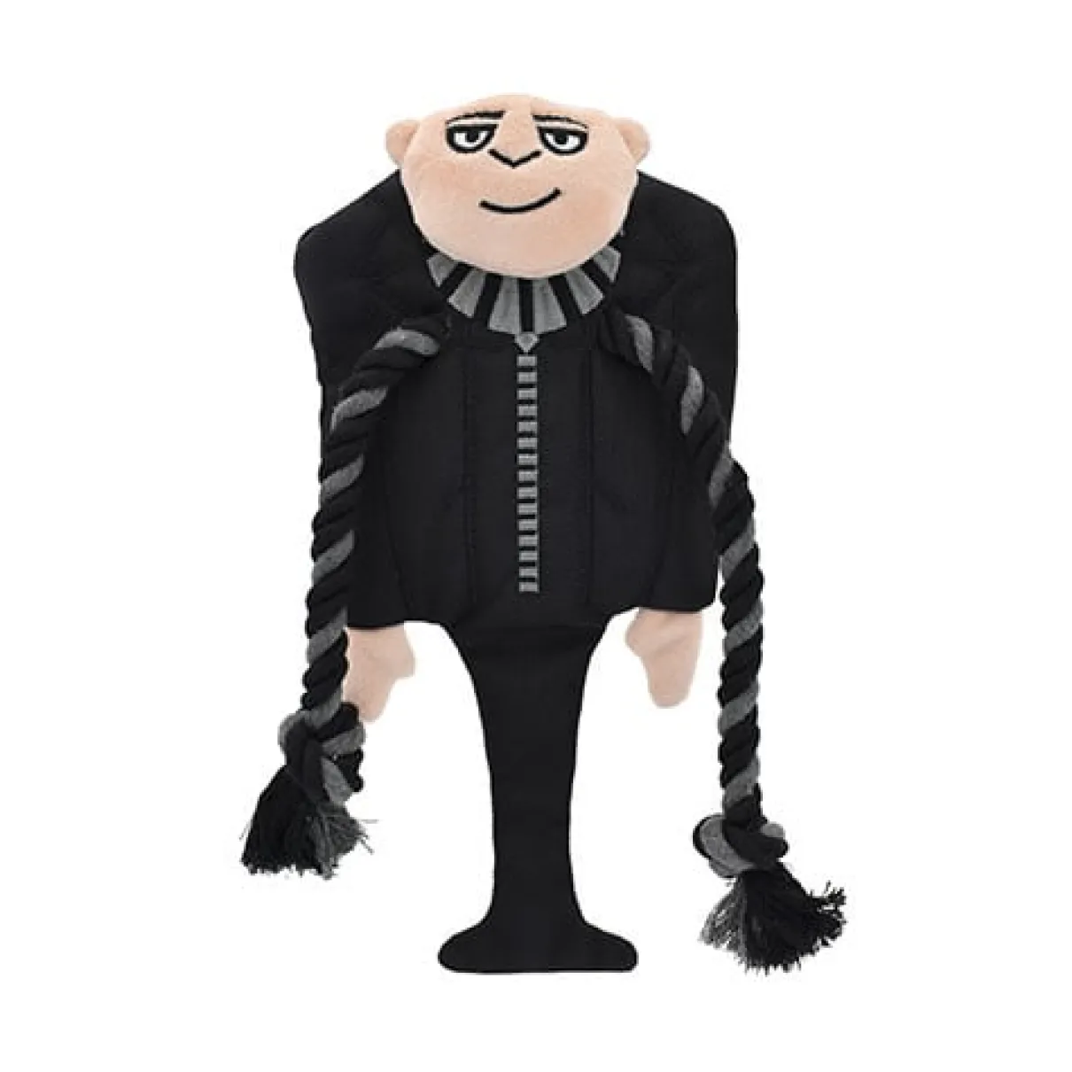 Minions Gru with Rope Scarf 11.5" Dog Toy