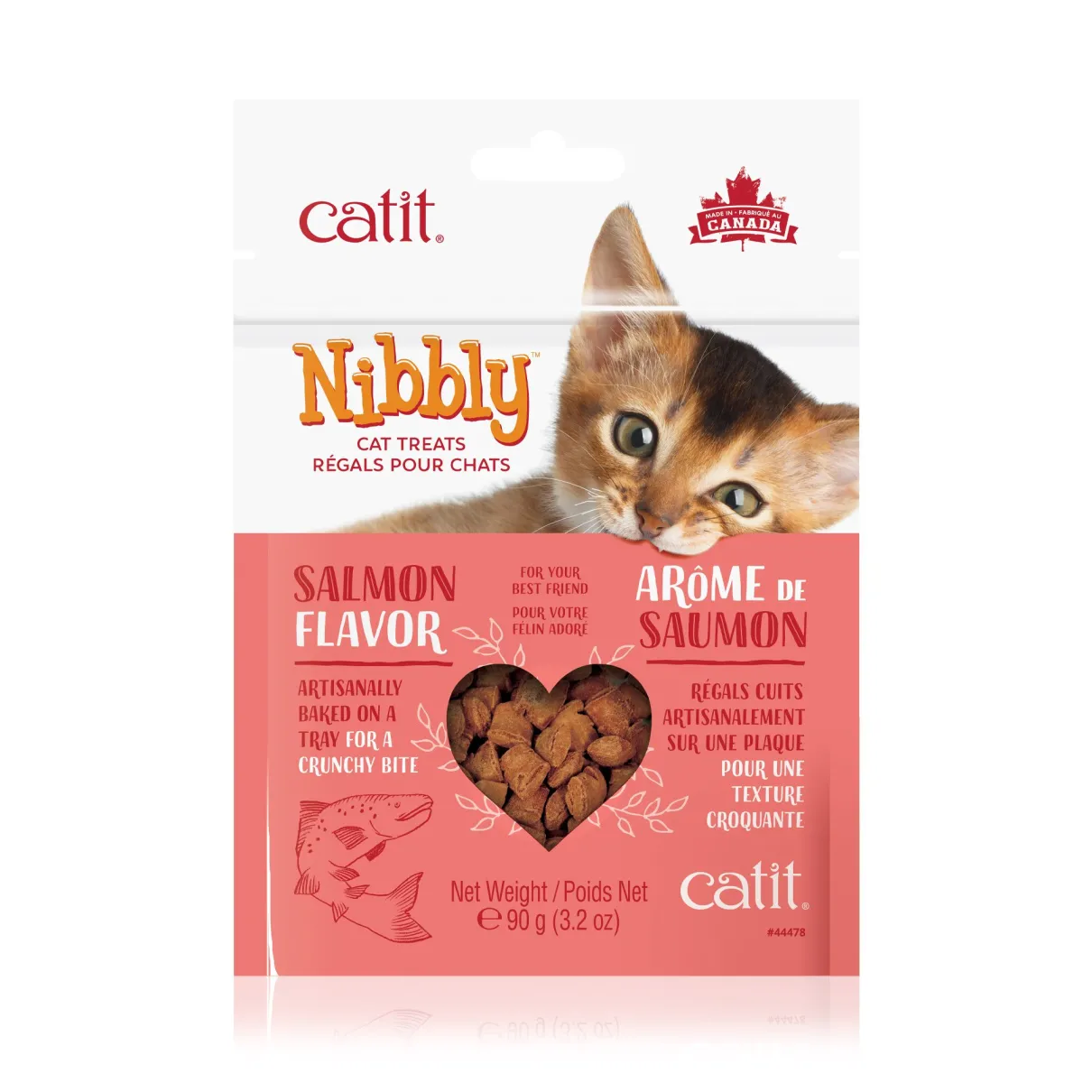 Nibbly Cat Treats Salmon 90g