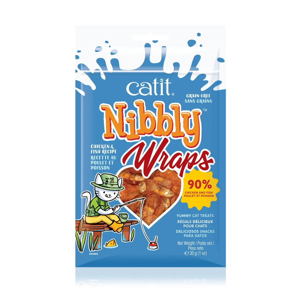 Nibbly Wraps Chicken & Fish 30g